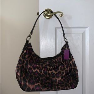 Leopard Cheetah Coach purse